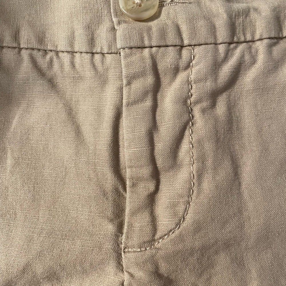 Express size 4 tan linen/cotton shorts - Picture 3 of 7